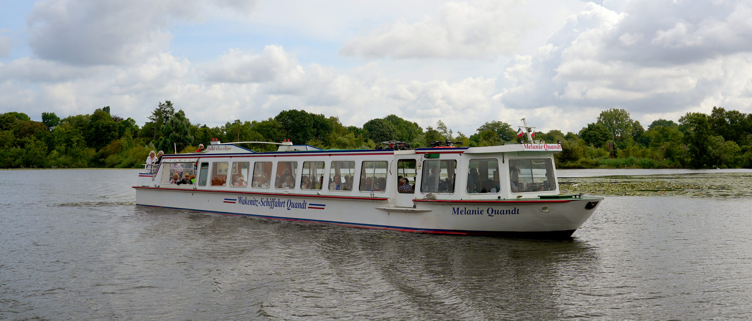 Wakenitzfahrt Schiffahrt MS Melanie