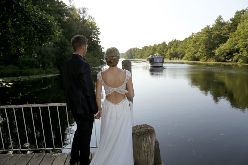 Wakenitz Schifffahrt Lübeck Hochzeit