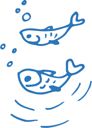 Grafikelement Fische